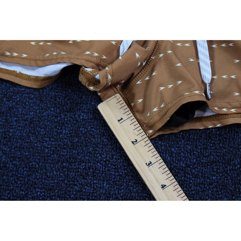 Vuori Clementine 2.0 Shorts Womens Small Athletic Arrow Print Loungewear Stretch - Picture 4 of 8